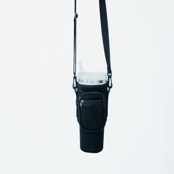 Hydration Harness Crossbody Tumbler Holder Black - Picture 1 of 5